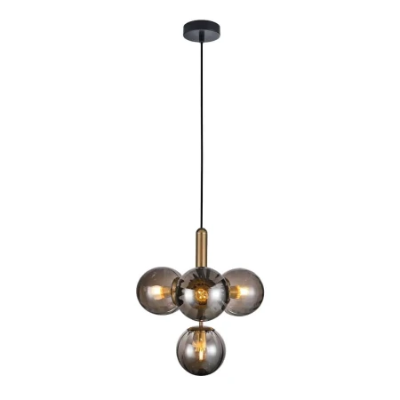 Lampa wisząca nowoczesna Ravena PND-2324-4B BRO+SG mosiężny – Italux